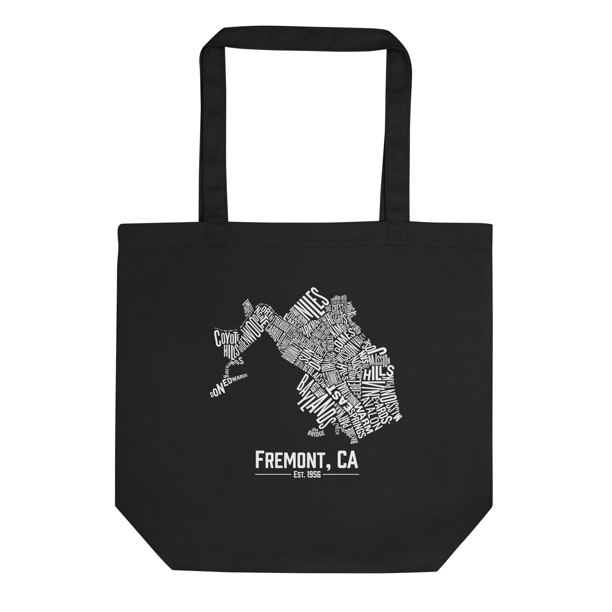 Fremont, CA Neighborhoods Eco Tote Bag