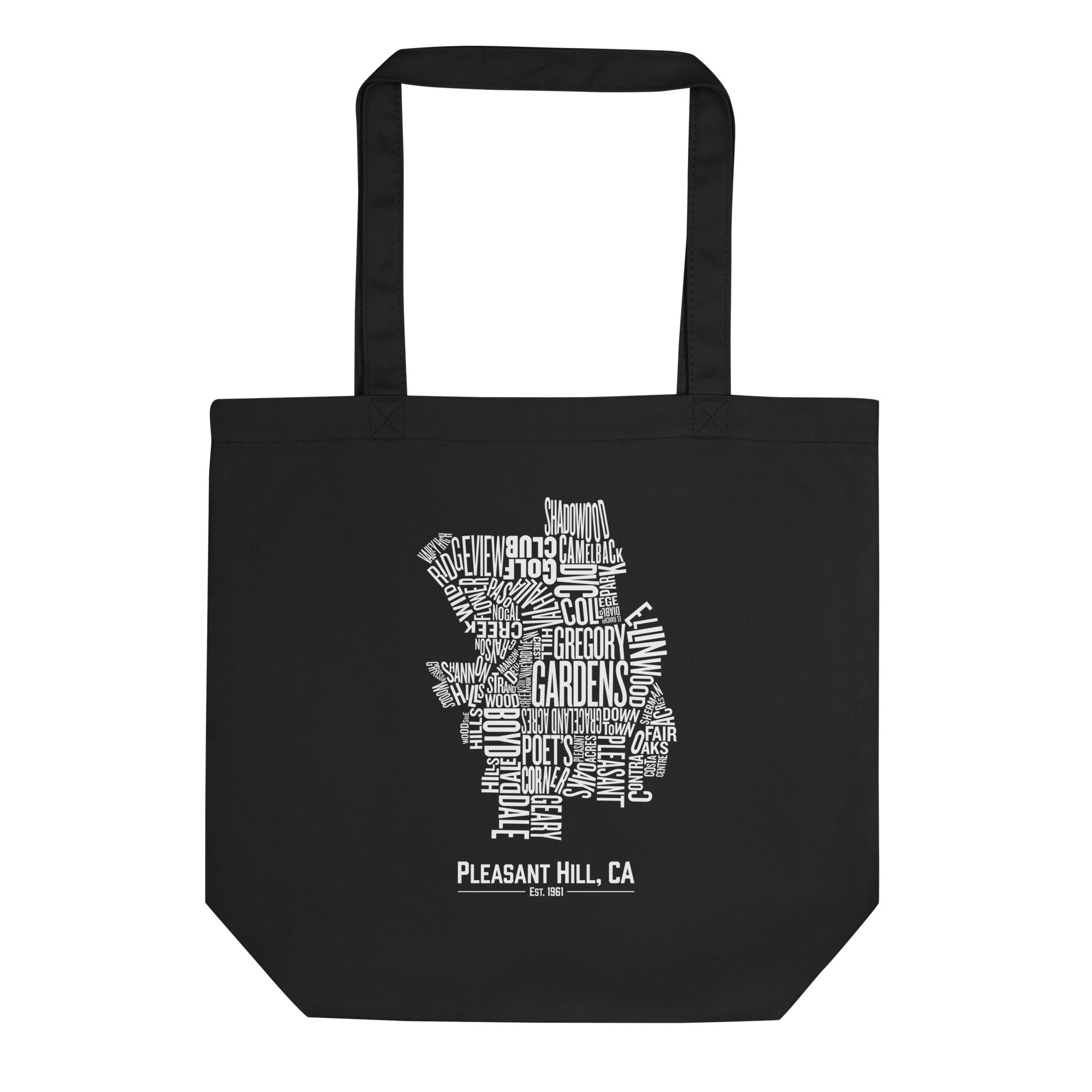 Pleasant Hill, CA Neighborhoods Eco Tote Bag