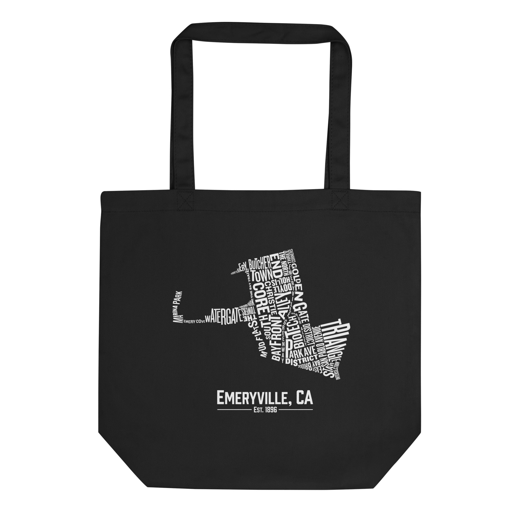 Emeryville, CA Neighborhoods Eco Tote Bag